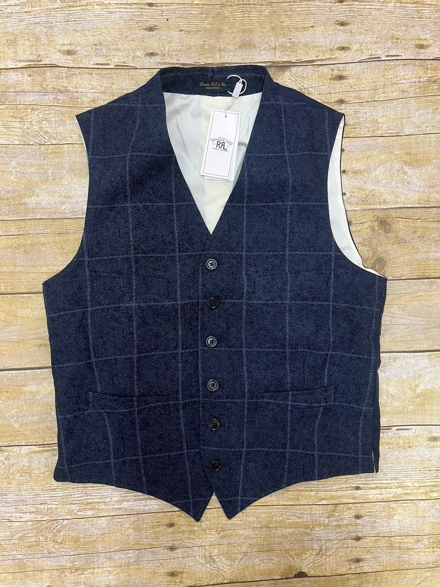 rrl wool vest products for sale | eBay