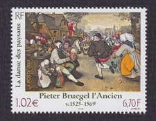 France-2001-Série artistique -Pieter Bruegel - Yvert n°3369 Neuf**