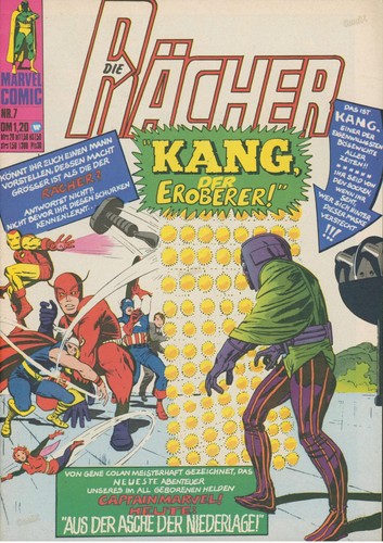 The Avengers No. 7 - Williams (1974-1978) Condition 1/1-