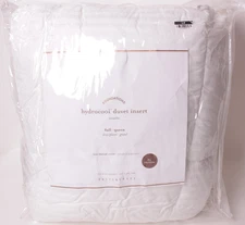 Pottery Barn Hydrocool duvet comforter insert, 300 TC, all season, Full Queen FQ