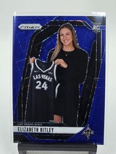 Elizabeth Kitley 2024 Panini Prizm WNBA Blue Velocity Prizm #140 Rookie RC