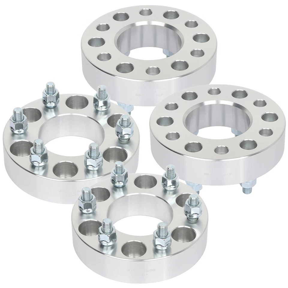 4pcs 1.5" 6x5 12x1.5 studs wheel spacers For Isuzu Ascender 2003-2008 Foto 4 de 4