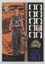 2007 Press Pass Top 10 Blue Jeff Burton #B115 0s5