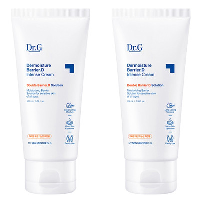 Dr.G Dermoisture Barrier.D Intense Cream 100ml 2 pack For Sensitive Skin
