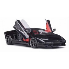 1:18 Lamborghini Countach LPI 800-4 Black Alloy Car Model Diecast Collectible