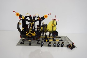 Lego Space Blacktron 6987:Message Intercept Base Complete/Perfect/Top