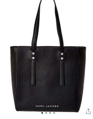 Marc Jacobs The Leather  Work Tote Bag ~NWT~ Black $475