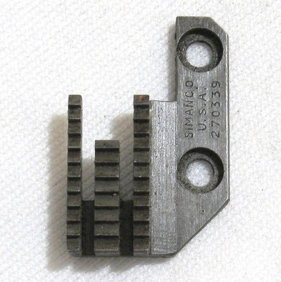 Rare Genuine SIMANCO 270339 Feed Dog fits SINGER 400W35  400W36  Made in  U.S.A.