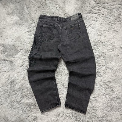 Vintage Armani Jeans Seltener Backprint Emporio Armani Size 27 Y2K Rare 90s