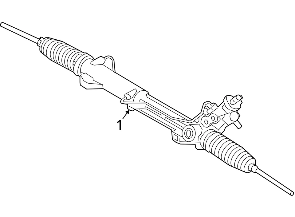 Engranaje de dirección/rack eléctrico bastidor y piñón cupé AWD para BMW 328i 606543 07-13 Foto 4 de 4