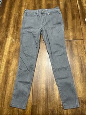 Seven 7 High Rise Skinny Skin Fit Blue Denim Stretch Jeans Women's Size 10