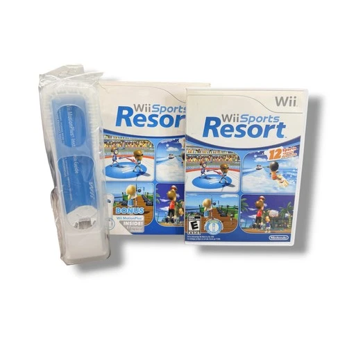 Wii Sports Resort Wii-Motion Plus Bundle. Excellent Cond.
