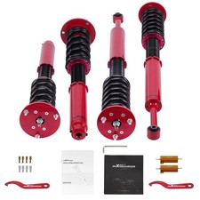 Coilover 24 Step Damper Adjustable Shock Kit For Mercedes-Benz W220 2000-2006