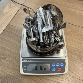 Huge Sterling Silver Scrap Lot 781.8 GRAMS. 100% .925 25.1 Troy Ounces!