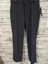 Cherokee Infinity Mens Cargo Scrub Pants Size L Large Gray CK200A