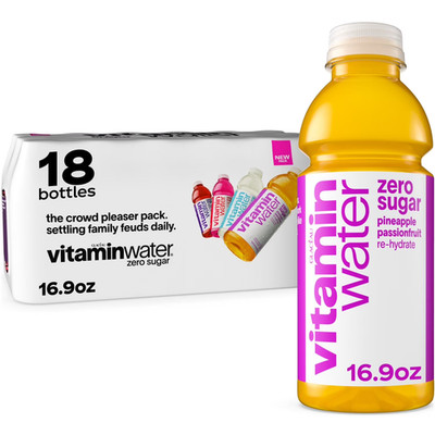Glaceau Vitaminwater Zero Variety Pack Nutrient Enhanced Water 16.9 fl. oz., 18