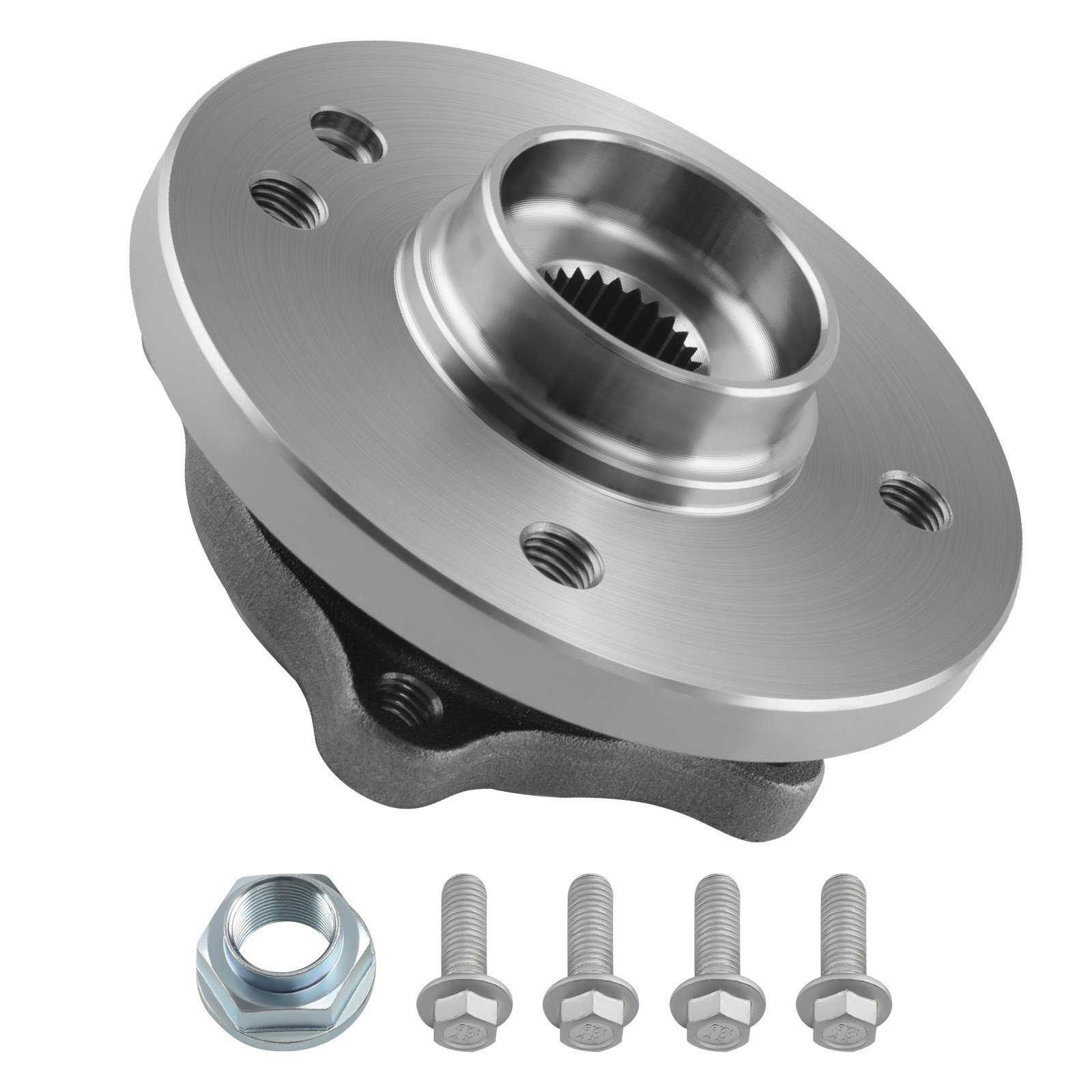 WHEEL BEARING HUB & 12MM BOLTS FRONT FOR MINI COOPER ONE R50 R52 R53 2001-2006