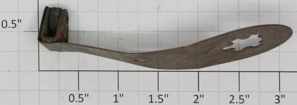 Conjunto de brazo de contacto corto Lionel 20-83 KW con rodillo de carbono (10) Foto 2 de 3