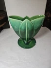 Stunning Royal Haeger Blended Green  Tulip 7" Vase Extremely Clean