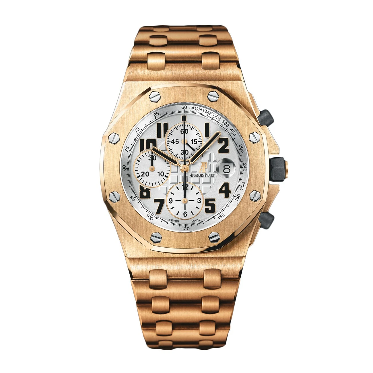 Audemars Piguet — Audemars Pigue Royal Oak Offshore 26170OR.OO.1000OR.01 42MM Silver Tapisserie...