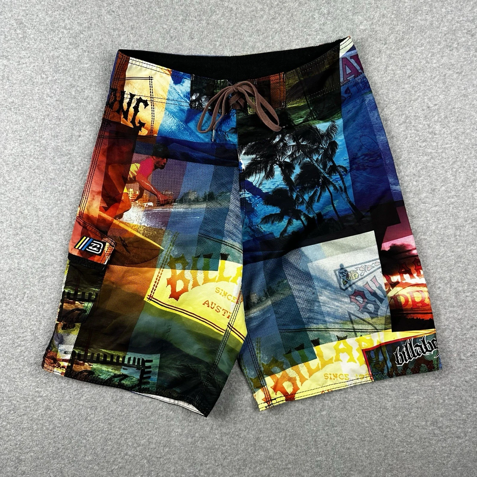 Billabong VTG Y2K Men's Board Shorts Size 30 Swim Surf Wear Boardies Drawstring
