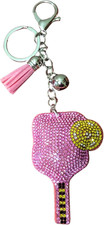 Rhinestone Keychains for Women, Bedazzled Bag Charms, Purse Charms
