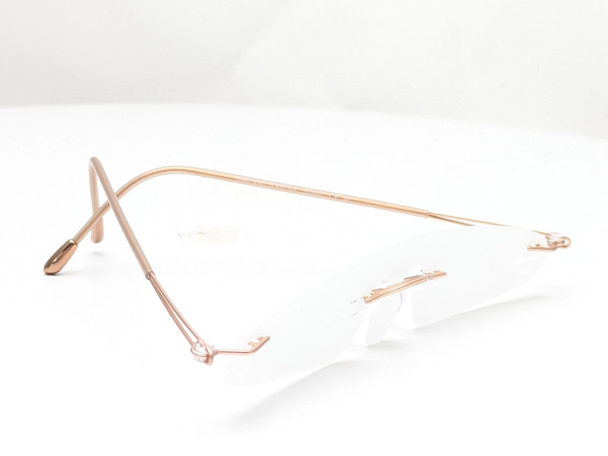 Silhouette Eyeglasses M 6407 /80‎ V 6053 Gold/Red Oval Austria 54[]18 130 Frame Silhouette Women Gold Eyeglass Frames | eBay main image 4