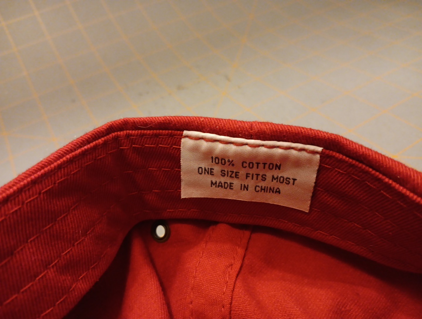 NWT Vtg NOS Adj Strapback CNN Red Basic Logo Coll… - image 6