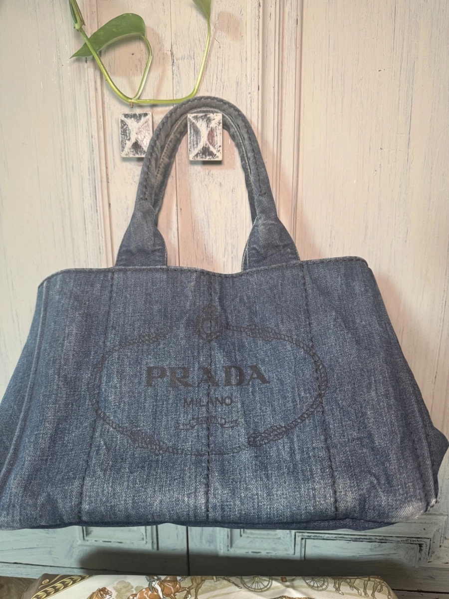 PRADA Totes Blue Bags & Handbags for Women for sale | eBay