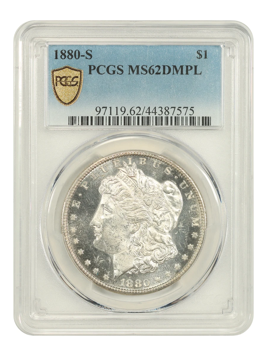 25+ MS 62 Graded 1880 Year Morgan US Dollars (1878-1921) for sale