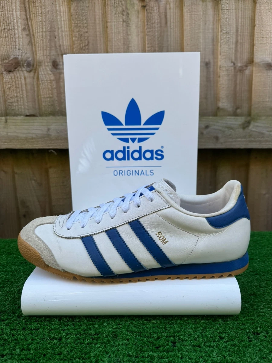adidas gazelle silver green womens Vintage Adidas Rom Sneakers US 9.5  dla dushy