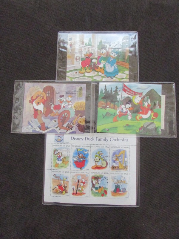 Disney Stamps All Ducks
