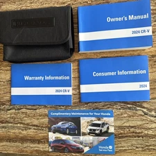 2024 Honda CR-V Owners Manual Set & Case OEM