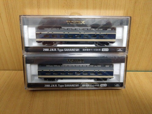 NGauge el railroad TOMIX 2988 "Sahane 581 type" 2 coches 581/583 series... | Condition: Usado