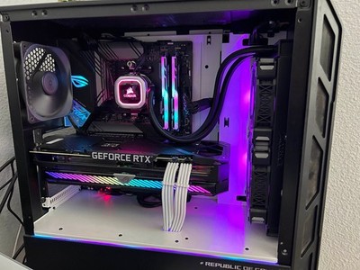 [自作PC]Ryzen7-3800X 32GB RTX3060ti Gaming PC - Ryzen 7 3800x | 32 GB DDR4 RAM | ROG 3060TI | 250 GB