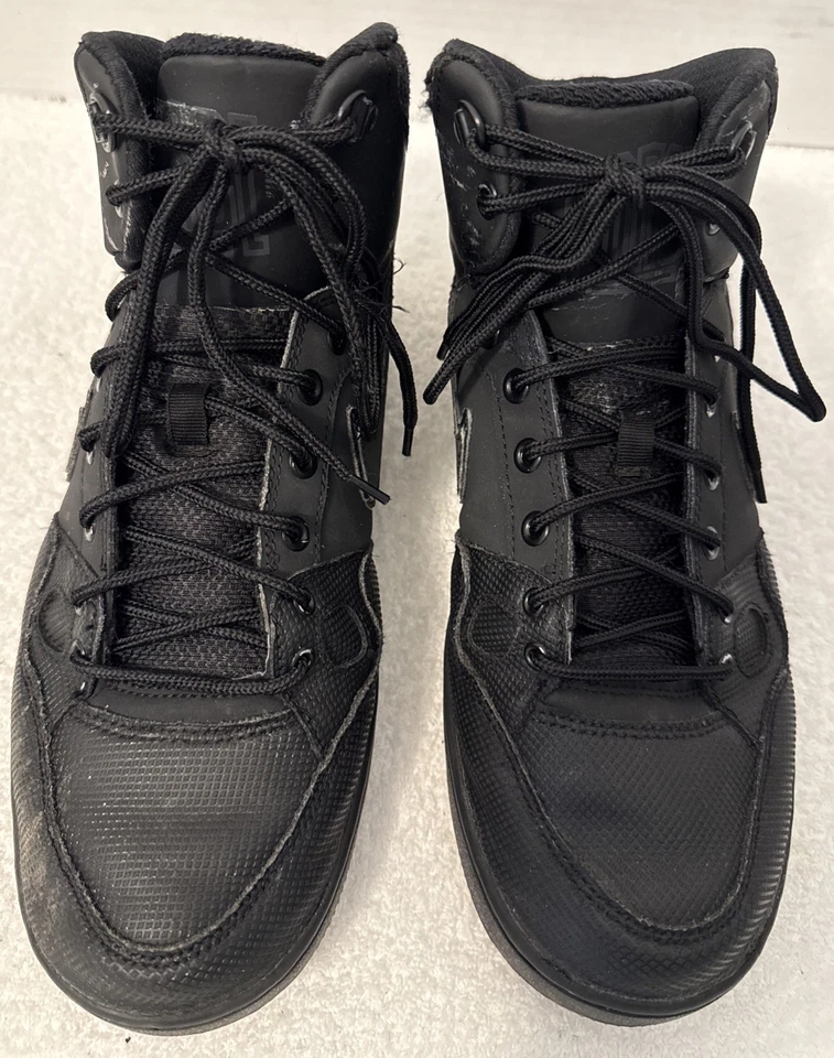 Zapatillas Nike Son Of Force de cuero negras para hombre talla 8,5 807242-009 Foto 2 de 4