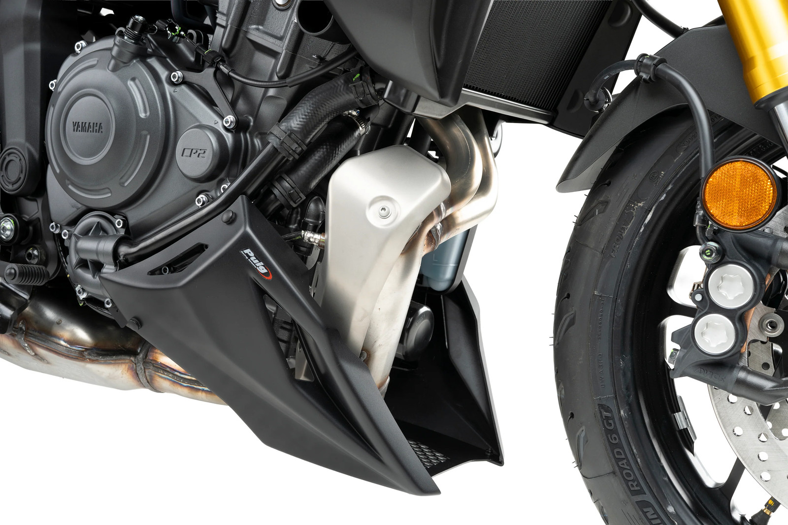 Puig Belly Pan | Matte Black | Yamaha MT-07 / Tracer 7 / 7 GT 2025>2026