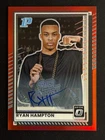 2025-26 Donruss Optic Ryan Hampton Red Prizm Auto /75 Panini Premier