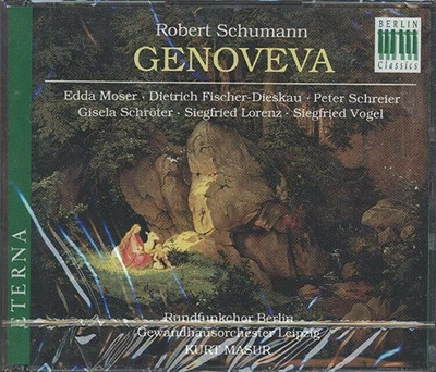Schumann: Genoveva / Kurt Masur, Edda Moser, Peter Schreier, Fischer-Dieskau CD