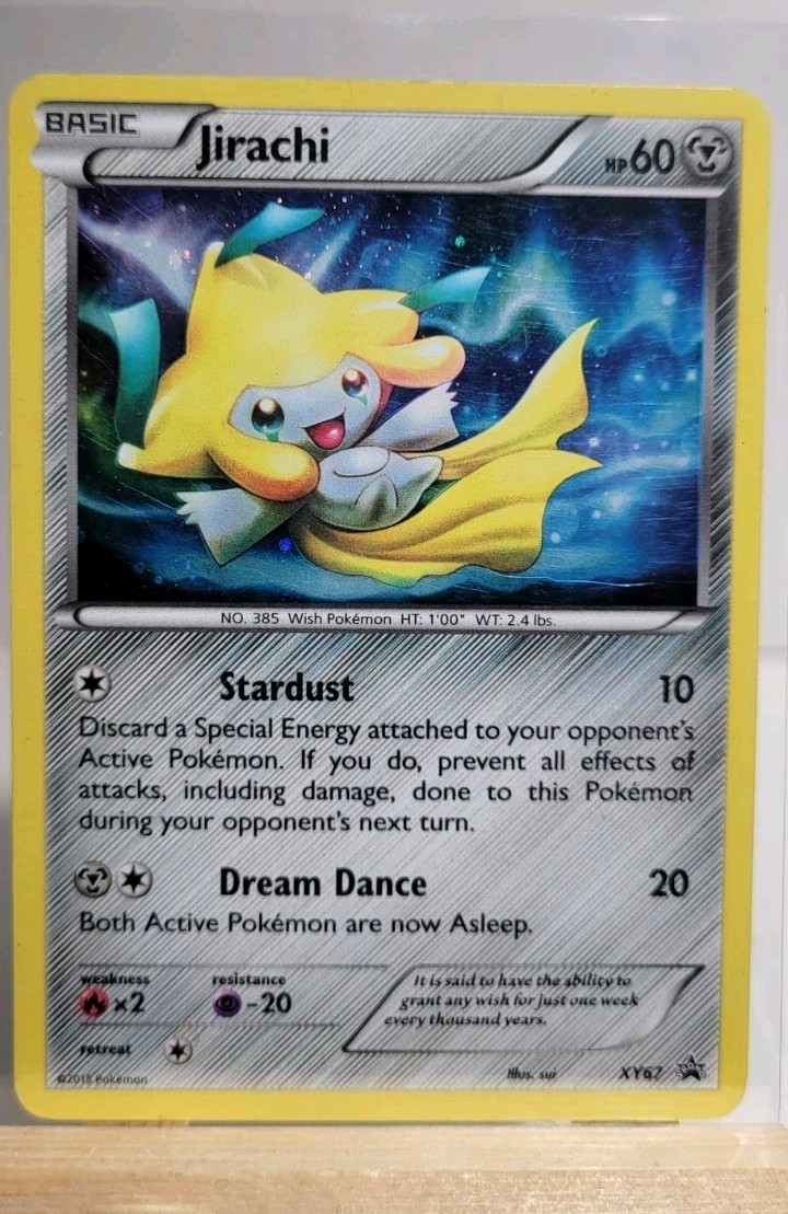 JIRACHI XY67 Black Star Promo HOLO PROMO rare Pokemon TCG card