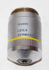 Leica 506000 PL FLUOTAR 10x/0.30 Microscope Objective Lens Infinity/0.17/A Optic