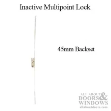 Inactive 45/92 Europa  Multipoint Lock for Passive Doors - Silver Ferguard