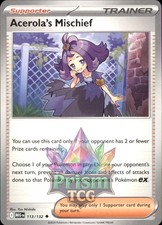 Acerola's Mischief 113/132 Uncommon Mega Evolution Pokemon