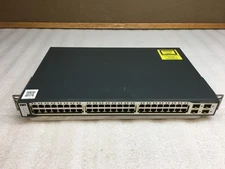 Cisco Catalyst 3750 Series WS-C3750-48TS-S 48-Port Gigabit Ethernet Switch