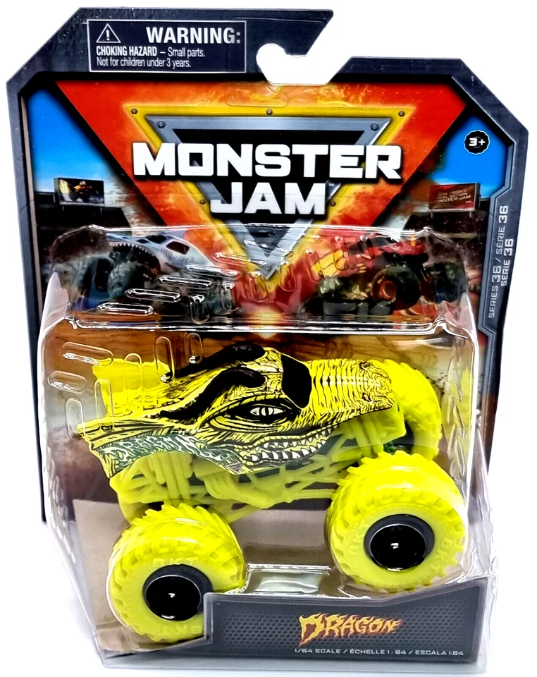 SPIN MASTER Monster Jam 1:64 Serie 36 Truck Dragon