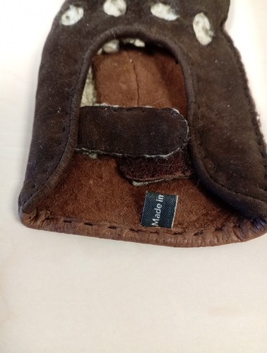 Damen Wolllinien Lederhandschuhe Made In Portugal - Bild 3 von 7