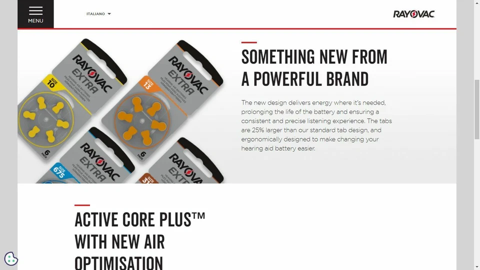 PILE Batteria RAYOVAC EXTRA 10 13 312 Apparecchi Acustici, Protesi acustica