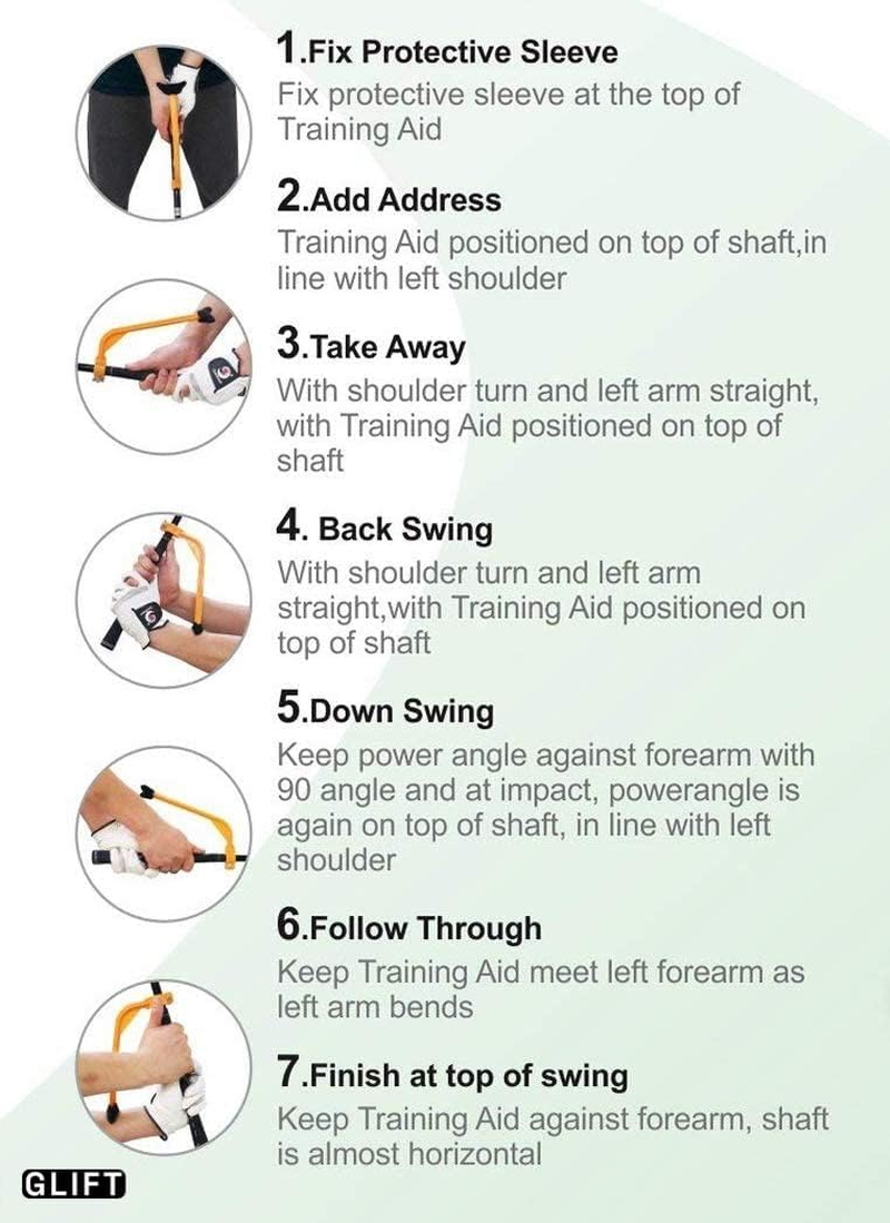 Upgraded Golf Swing Plane Training Aid Golf Swing Guide Training Aid