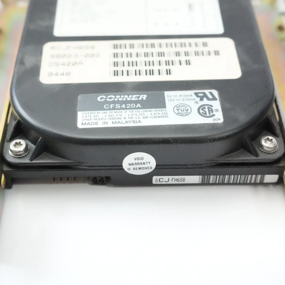 Vintage Conner CFS420A 420MB IDE Hard Drive - Image 3 of 4
