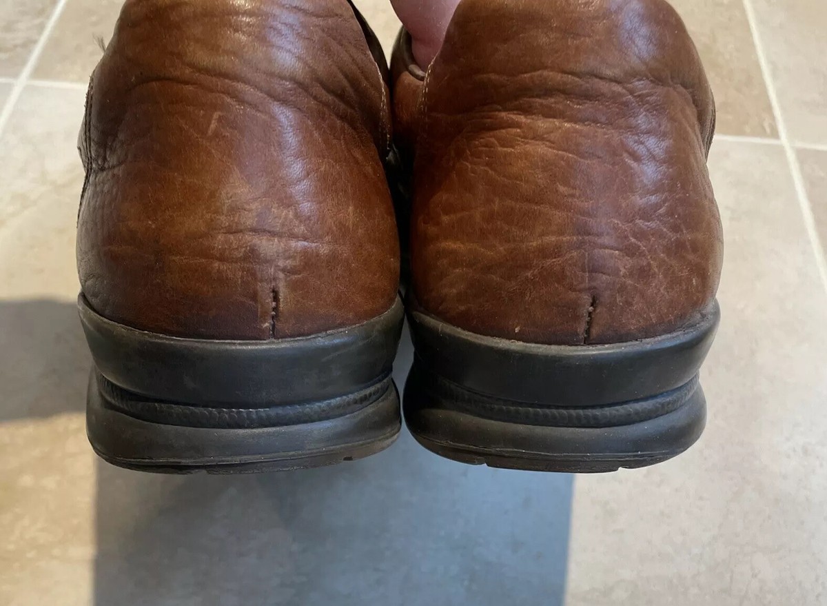 MEPHISTO MATCH Full Grain LEATHER Brown Walking OXFORD SHOES  display picture 1